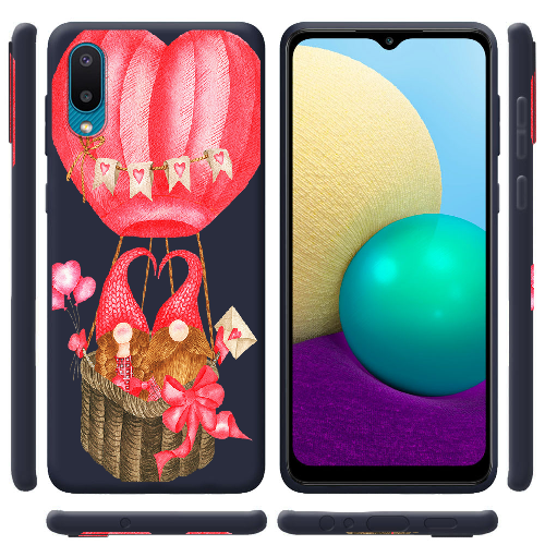 Чехол BoxFace Samsung A022 Galaxy A02 Valentine Dwarfs