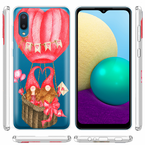 Чехол BoxFace Samsung A022 Galaxy A02 Valentine Dwarfs