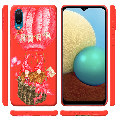 Чехол BoxFace Samsung A022 Galaxy A02 Valentine Dwarfs