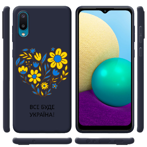 Чехол BoxFace Samsung A022 Galaxy A02 Все буде Україна