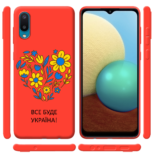 Чехол BoxFace Samsung A022 Galaxy A02 Все буде Україна