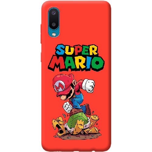 Чехол BoxFace Samsung A022 Galaxy A02 Super Mario