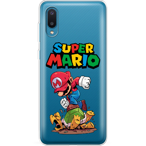 Чехол BoxFace Samsung A022 Galaxy A02 Super Mario