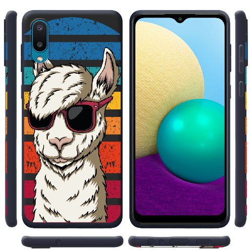 Чехол BoxFace Samsung A022 Galaxy A02 Стильна Лама