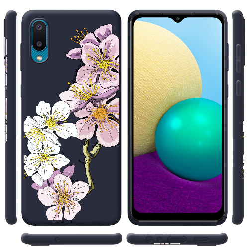 Чехол BoxFace Samsung A022 Galaxy A02 Cherry Blossom