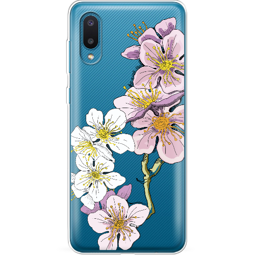 Чехол BoxFace Samsung A022 Galaxy A02 Cherry Blossom