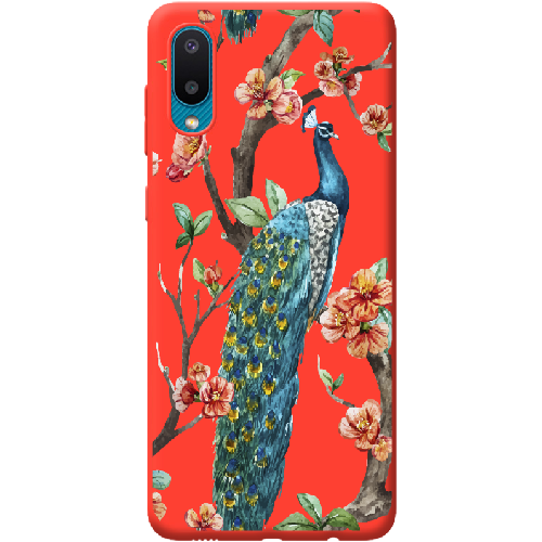 Чехол BoxFace Samsung A022 Galaxy A02 Noble Peacock