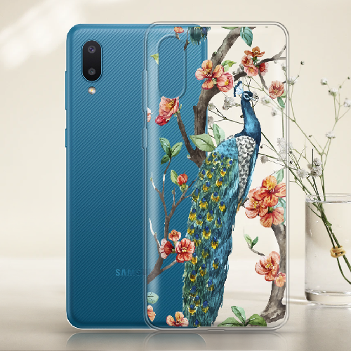 Чехол BoxFace Samsung A022 Galaxy A02 Noble Peacock