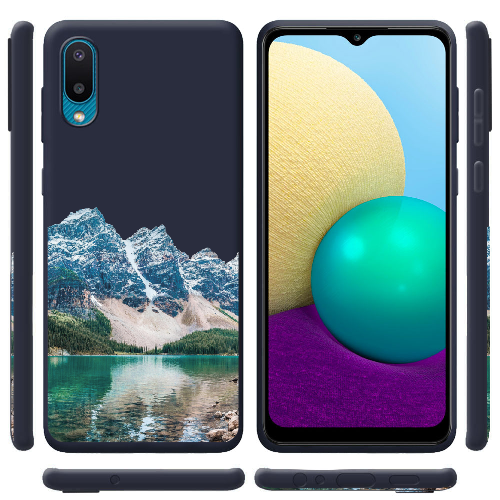 Чехол BoxFace Samsung A022 Galaxy A02 Blue Mountain