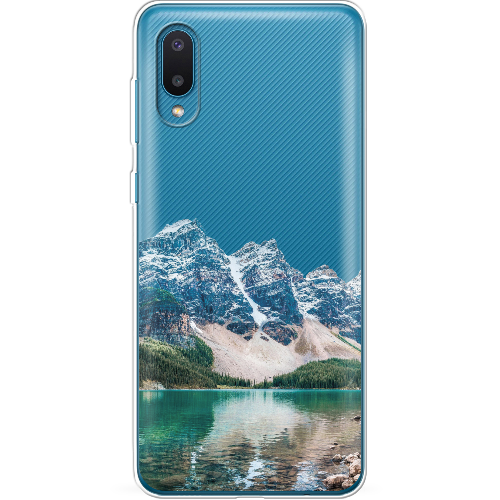 Чехол BoxFace Samsung A022 Galaxy A02 Blue Mountain