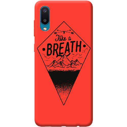 Чехол BoxFace Samsung A022 Galaxy A02 Take a Breath