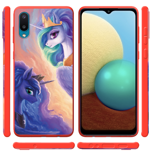 Чехол BoxFace Samsung A022 Galaxy A02 My Little Pony Rarity Princess Luna