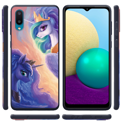 Чехол BoxFace Samsung A022 Galaxy A02 My Little Pony Rarity Princess Luna