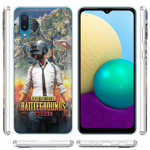 Чехол BoxFace Samsung A022 Galaxy A02 PUBG Mobile