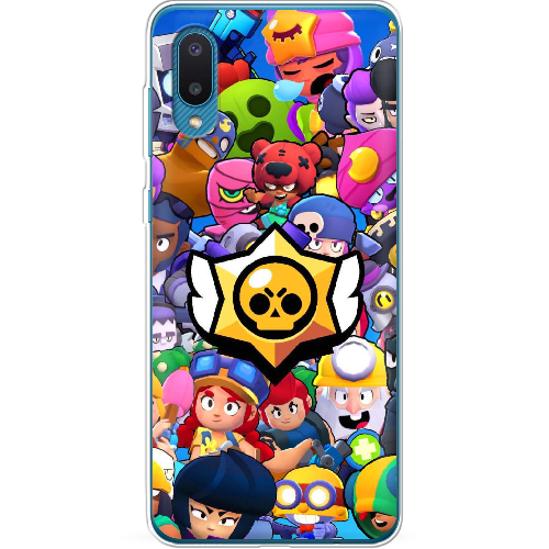 Чехол BoxFace Samsung A022 Galaxy A02 Brawl Stars