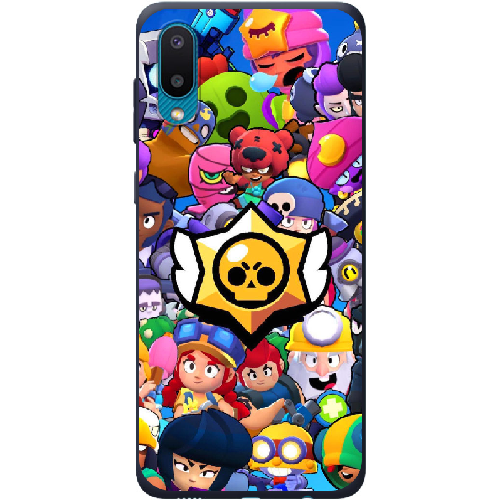 Чехол BoxFace Samsung A022 Galaxy A02 Brawl Stars