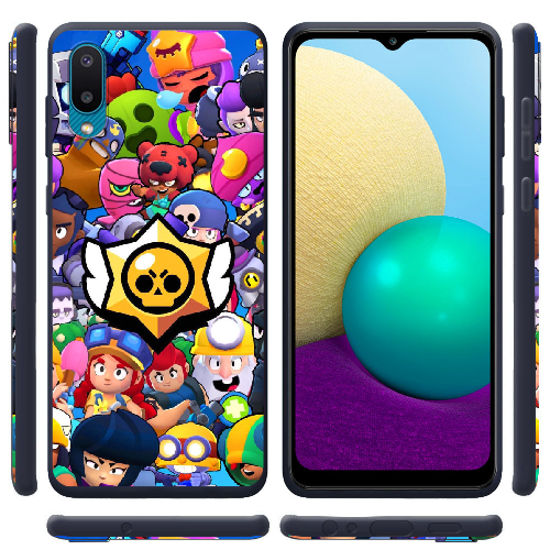 Чехол BoxFace Samsung A022 Galaxy A02 Brawl Stars