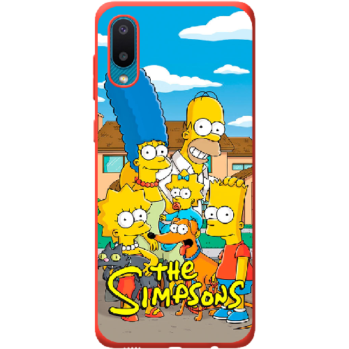 Чехол BoxFace Samsung A022 Galaxy A02 the simpsons