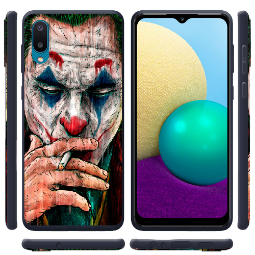 Чехол BoxFace Samsung A022 Galaxy A02 Joker Smoking