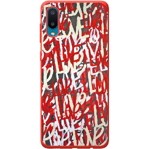 Чехол BoxFace Samsung A022 Galaxy A02 Love Graffiti