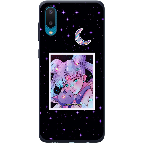 Чехол BoxFace Samsung A022 Galaxy A02 Sailor Moon night