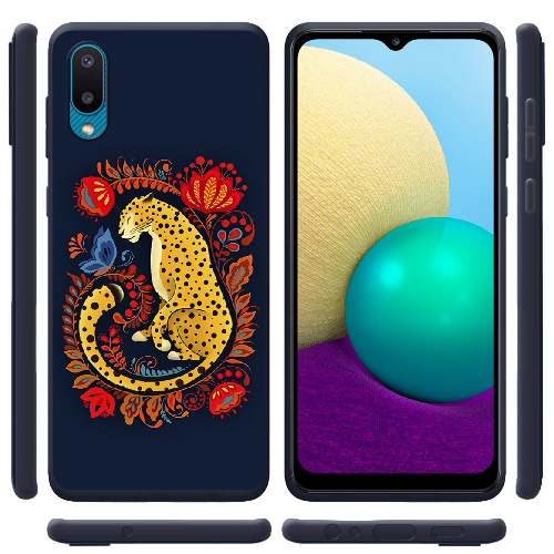 Чехол BoxFace Samsung A022 Galaxy A02 Petrykivka Leopard