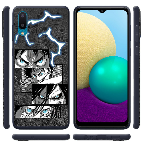 Чехол BoxFace Samsung A022 Galaxy A02 Eren Yeager Transformation