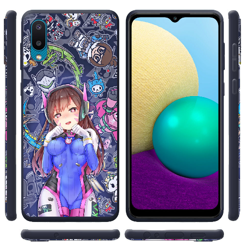 Чехол BoxFace Samsung A022 Galaxy A02 Overwatch D.VA