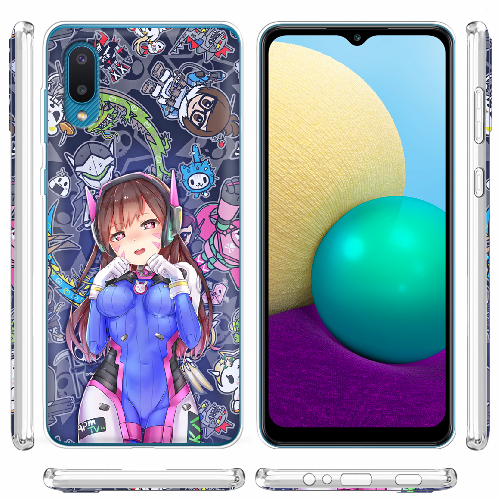 Чехол BoxFace Samsung A022 Galaxy A02 Overwatch D.VA