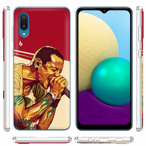 Чехол BoxFace Samsung A022 Galaxy A02 Chester Bennington