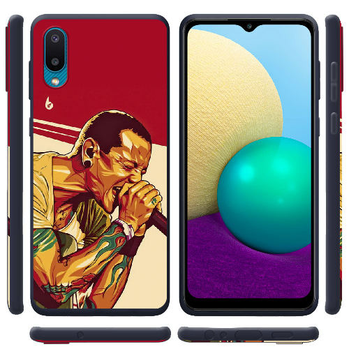 Чехол BoxFace Samsung A022 Galaxy A02 Chester Bennington