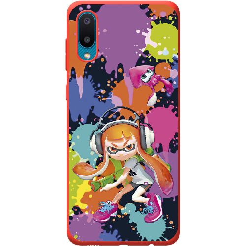 Чехол BoxFace Samsung A022 Galaxy A02 Splatoon Inklings