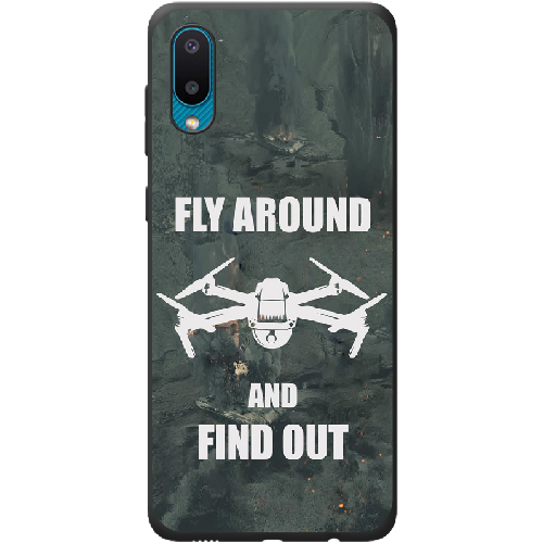 Чехол BoxFace Samsung A022 Galaxy A02 Дрон Fly Around