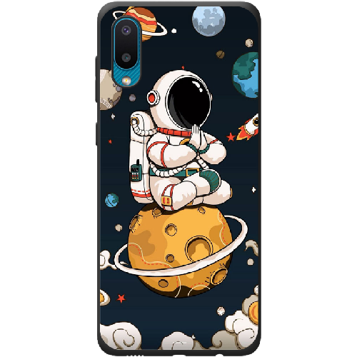 Чехол BoxFace Samsung A022 Galaxy A02 Astronaut