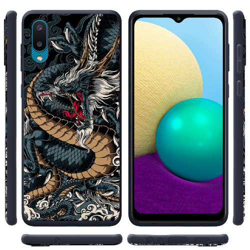 Чехол BoxFace Samsung A022 Galaxy A02 Dragon Ryujin