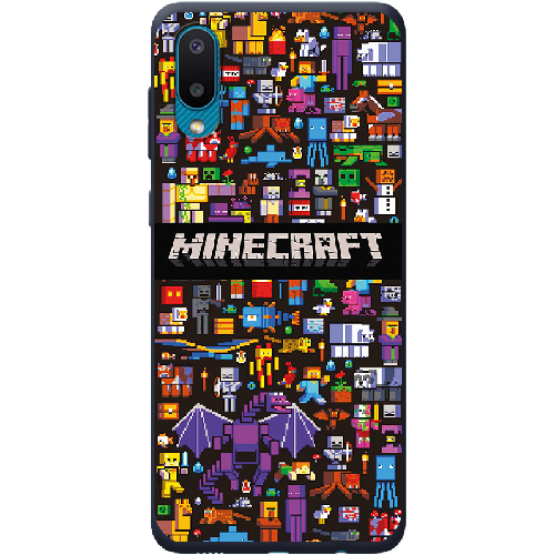 Чехол BoxFace Samsung A022 Galaxy A02 Minecraft Mobbery