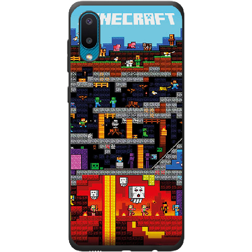 Чехол BoxFace Samsung A022 Galaxy A02 Minecraft Lode Runner