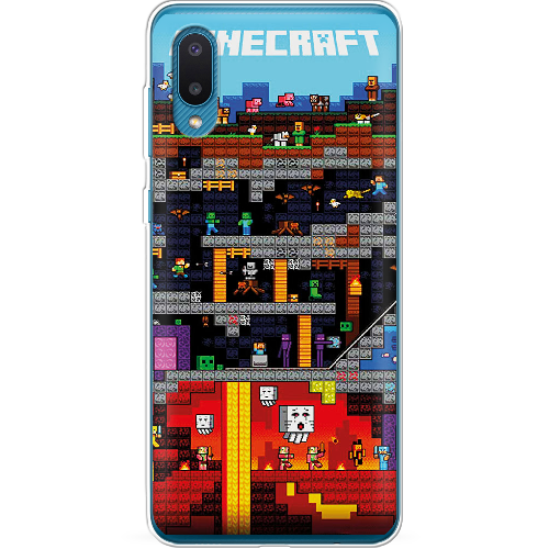 Чехол BoxFace Samsung A022 Galaxy A02 Minecraft Lode Runner