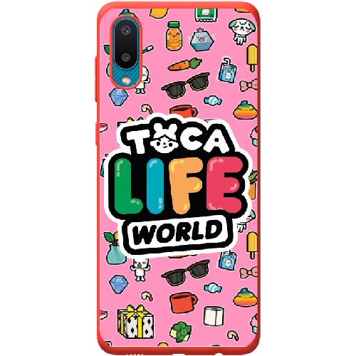 Чехол BoxFace Samsung A022 Galaxy A02 Toca Boca Life World