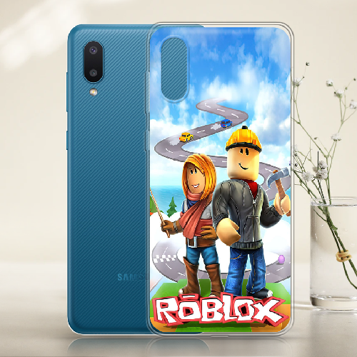 Чехол BoxFace Samsung A022 Galaxy A02 Roblox Білдерман