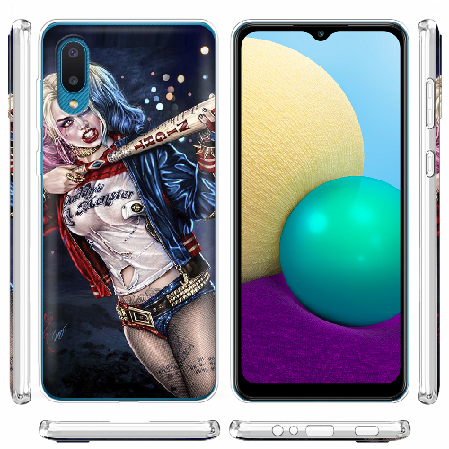 Чехол BoxFace Samsung A022 Galaxy A02 Harley Quinn