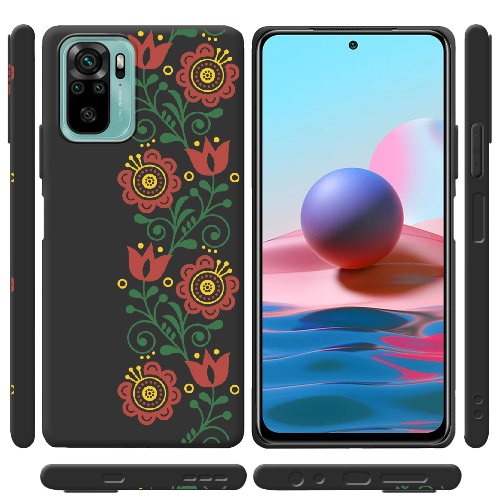 Чехол BoxFace Xiaomi Redmi Note 10 Ethno Flower