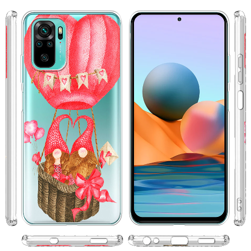 Чехол BoxFace Xiaomi Redmi Note 10 Valentine Dwarfs