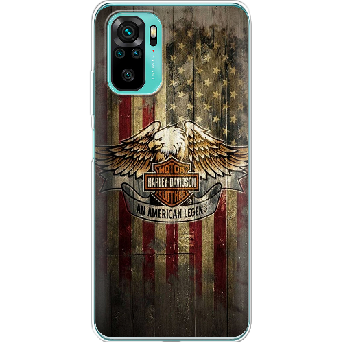 Чехол BoxFace Xiaomi Redmi Note 10 Harley Davidson An American Legend