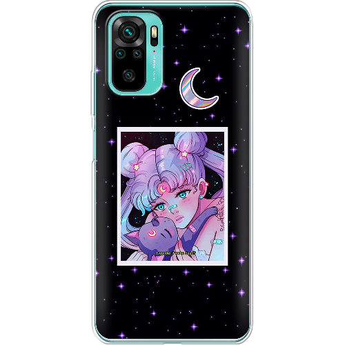 Чехол BoxFace Xiaomi Redmi Note 10 Sailor Moon night