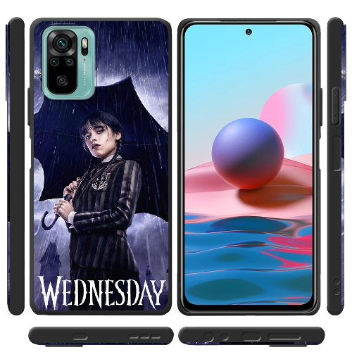 Чехол BoxFace Xiaomi Redmi Note 10 Wednesday Addams