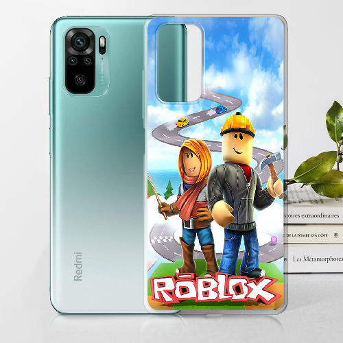 Чехол BoxFace Xiaomi Redmi Note 10 Roblox Білдерман