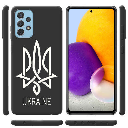 Чехол BoxFace Samsung A725 Galaxy A72 Тризуб монограмма UKRAINE