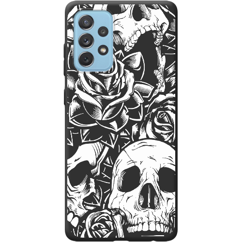 Чехол BoxFace Samsung A725 Galaxy A72 Skull and Roses