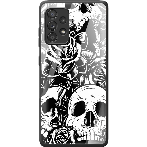 Чехол BoxFace Samsung A725 Galaxy A72 Skull and Roses